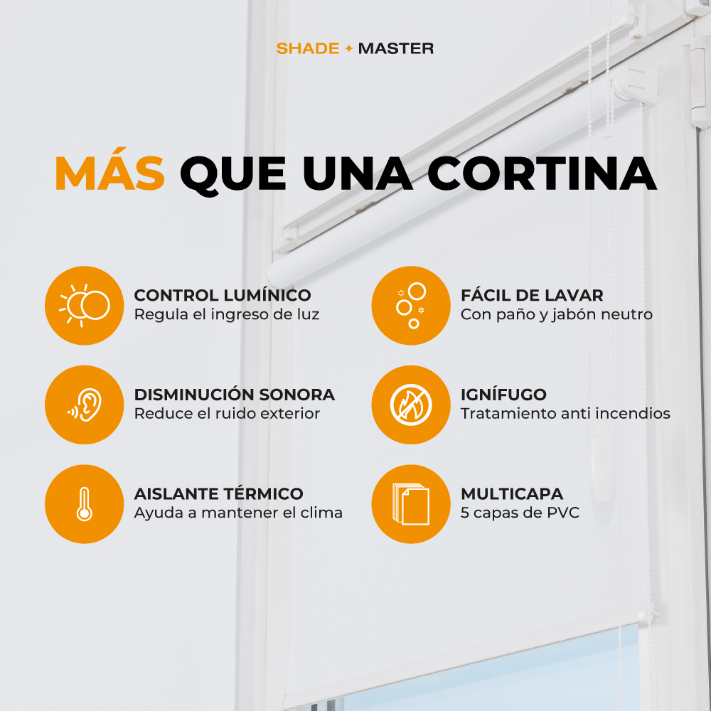 CORTINA ROLLER DOBLE A MEDIDA