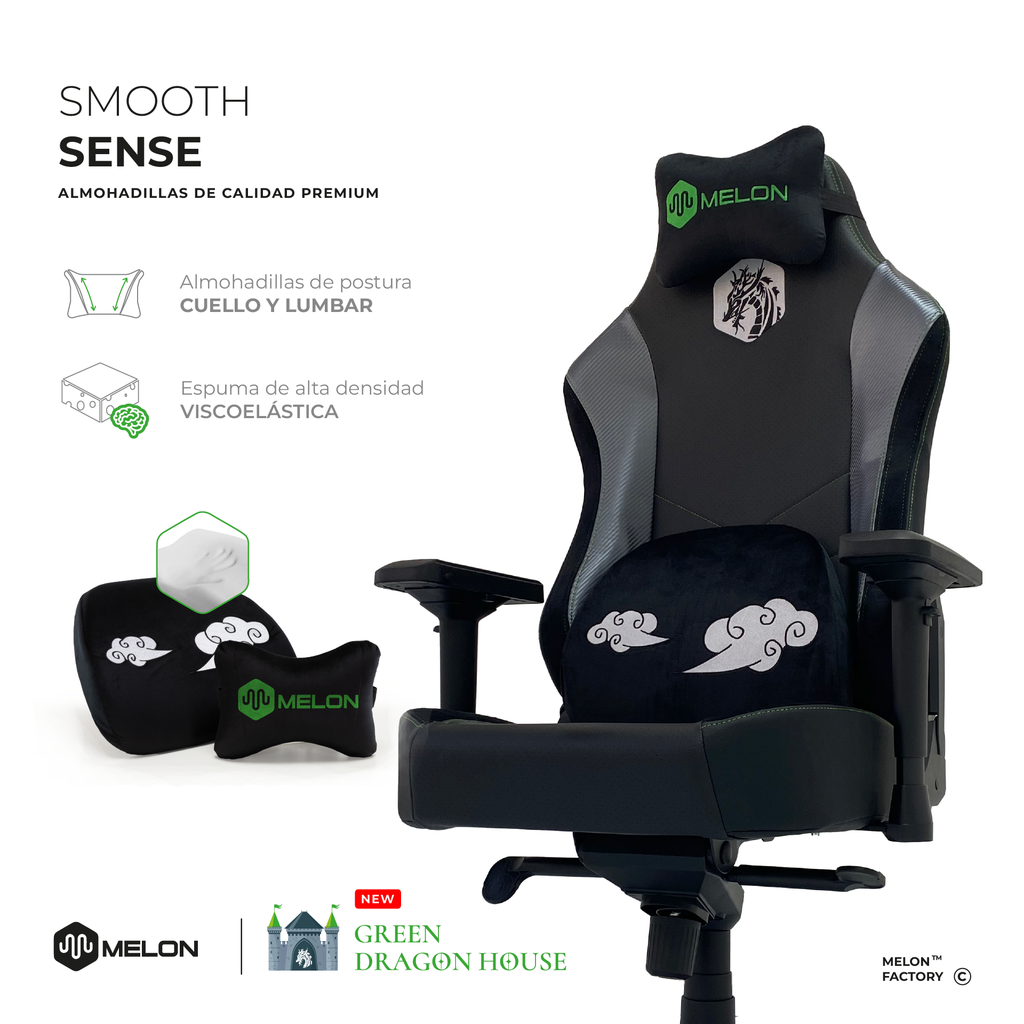 SILLA GAMER DRAGON HOUSE 8200