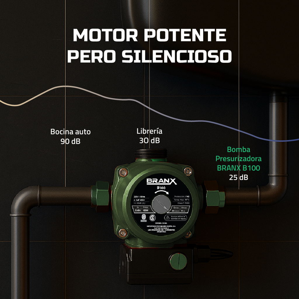 BOMBA PRESURIZADORA B100
