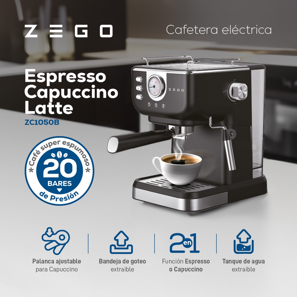 CAFETERA ESPRESSO 1.5L