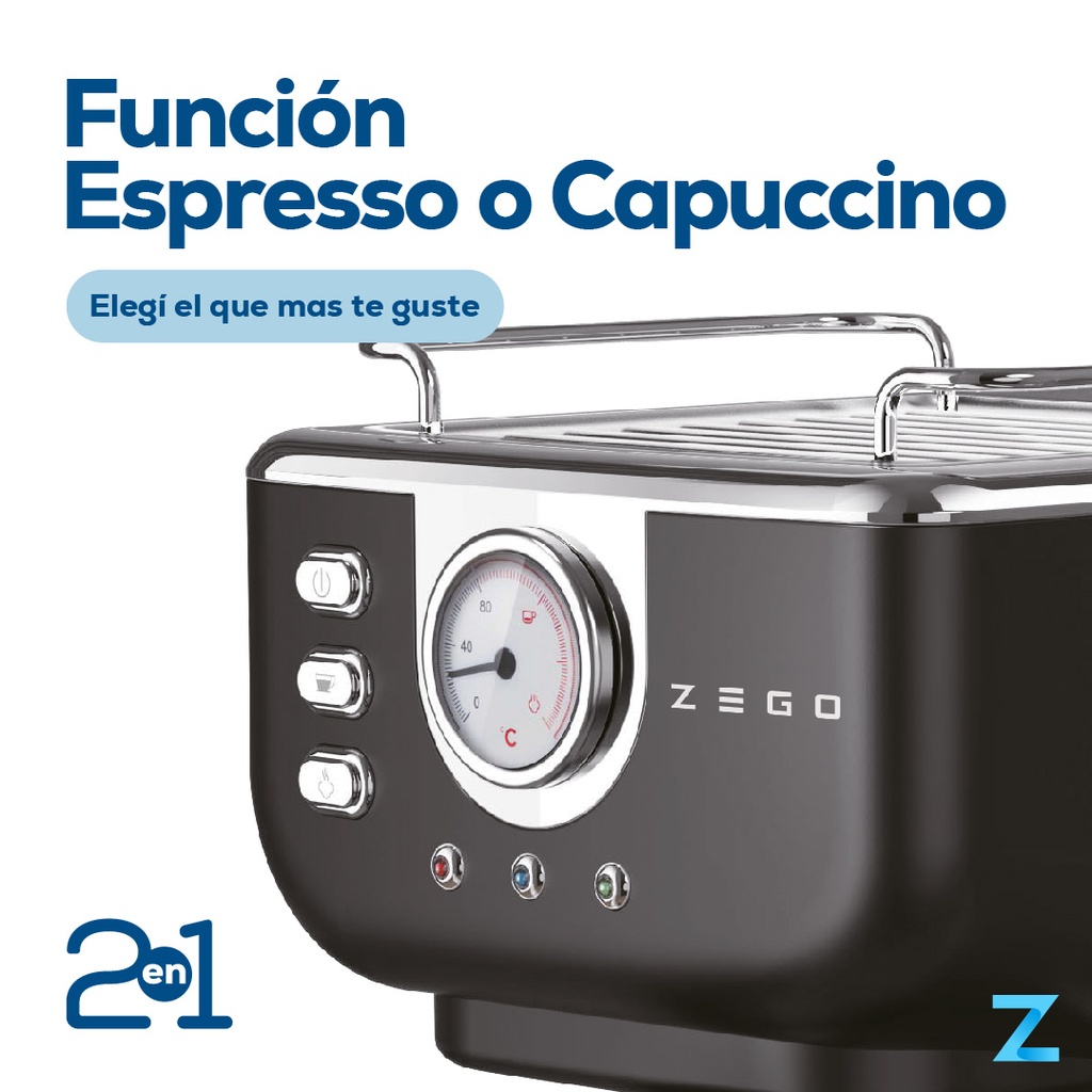 CAFETERA ESPRESSO 1.5L
