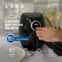 FREIDORA DE AIRE ZF8061EB ZEGO (2Lts)