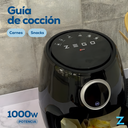 FREIDORA DE AIRE ZF8061EB ZEGO (2Lts)