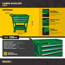 CARRO HERRAM 3 CAJONES BRANX (3.2)
