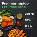 FREIDORA DE AIRE ZF8083D ZEGO (12Lts)