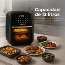 FREIDORA DE AIRE ZF8083D ZEGO (12Lts)
