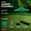 GAZEBO 3x3mts PLEGABLE REF. SIN LATERALES