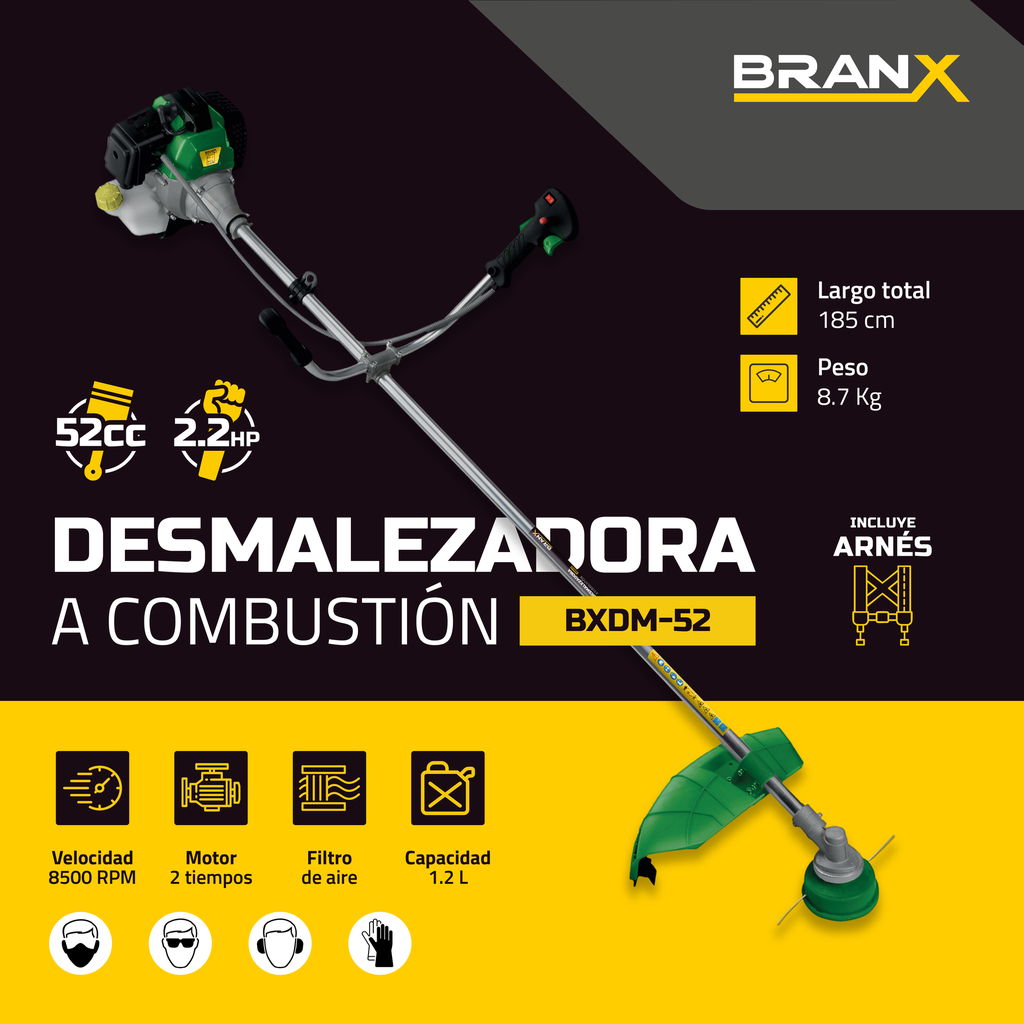 DESMALEZADORA 52CC BXDM-52