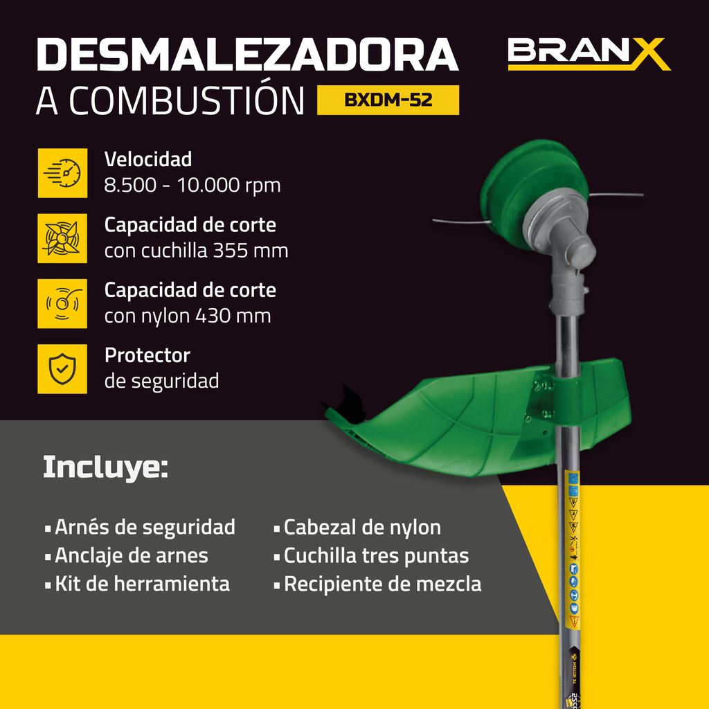 DESMALEZADORA 52CC BXDM-52