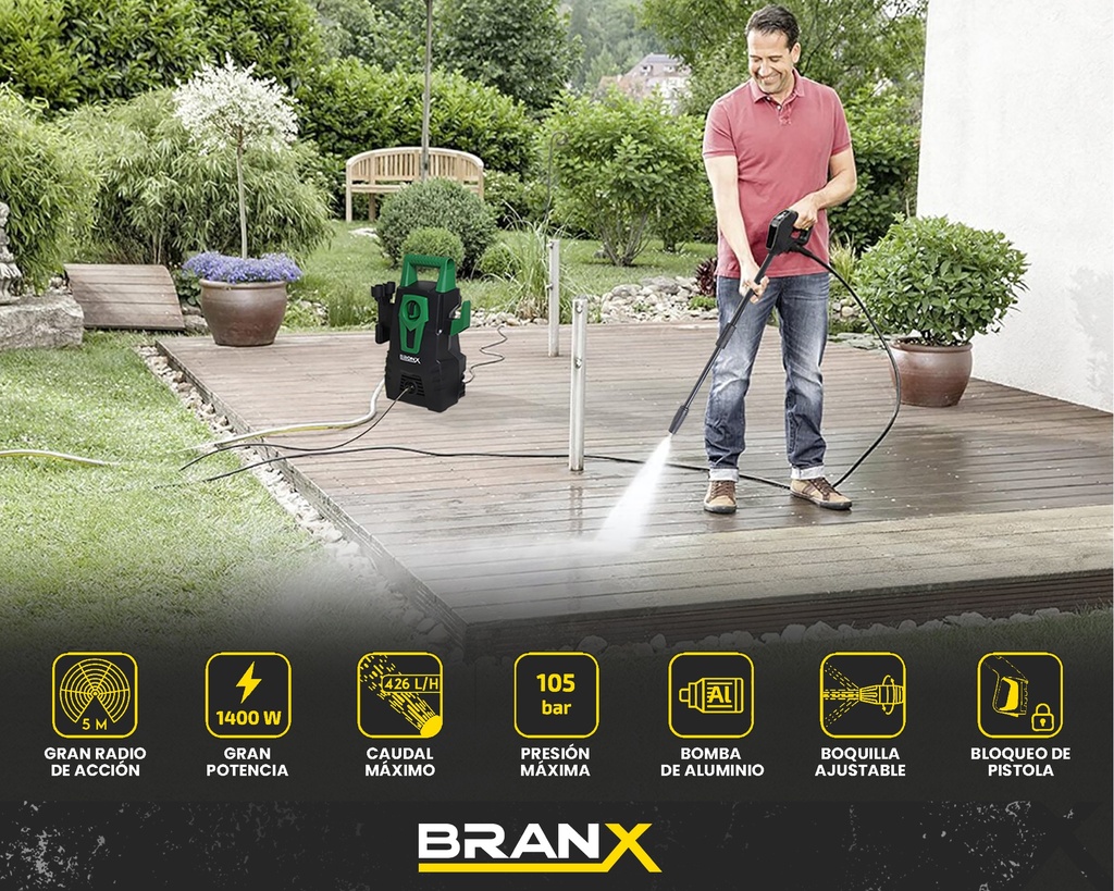 HIDROLAVADORA BRANX BRXH70