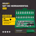 SET DE HERRAMIENTAS B100 (46 PIEZAS)