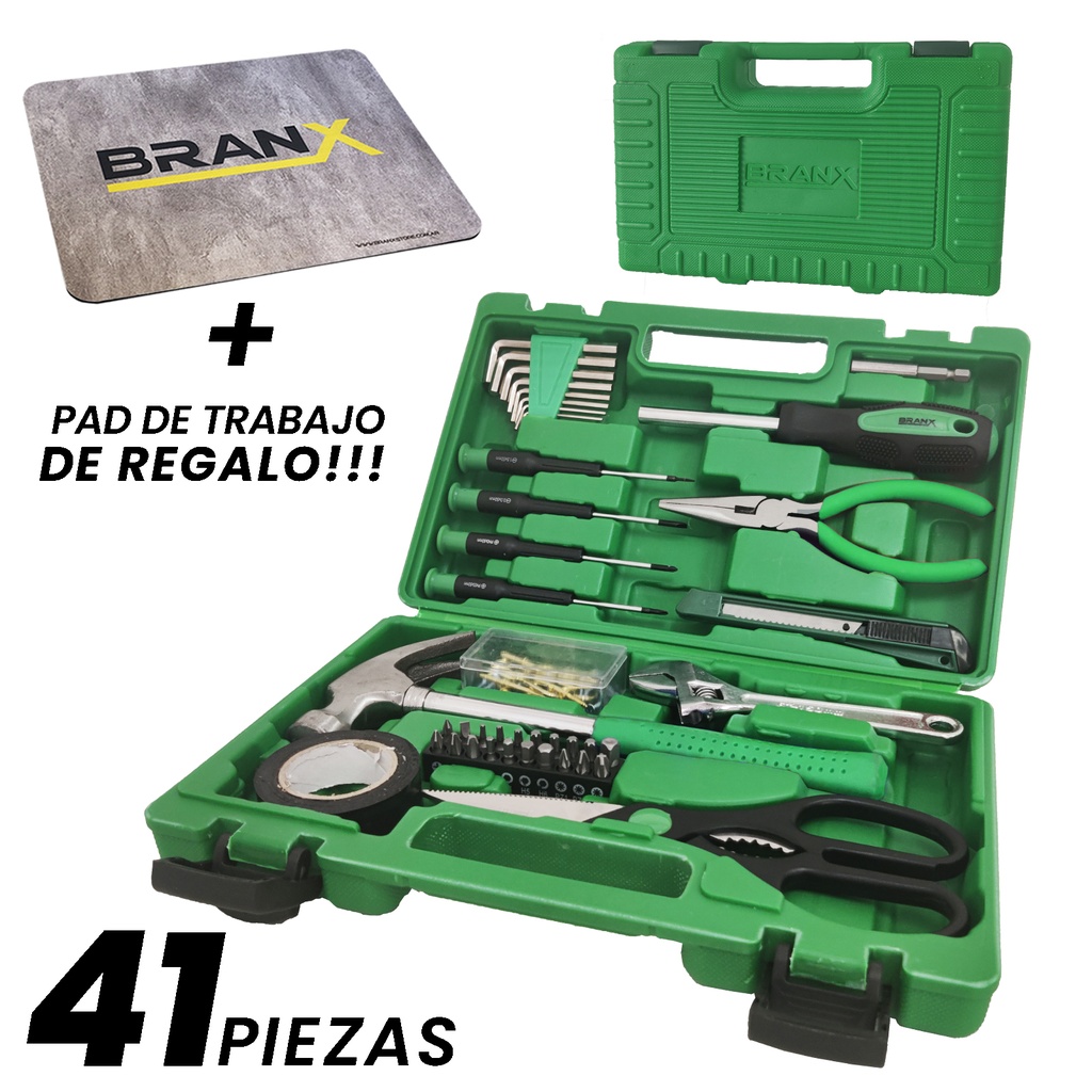 SET DE HERRAMIENTAS B200 (41 PIEZAS)