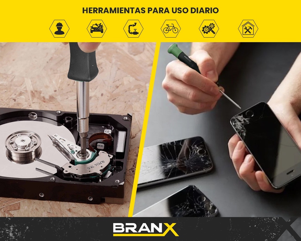 SET DE HERRAMIENTAS B200 (41 PIEZAS)