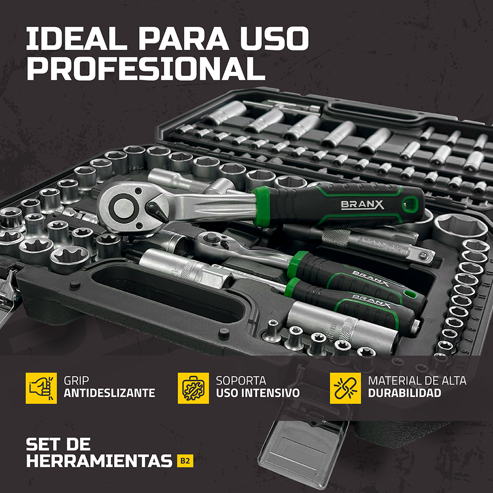 SET DE HERRAMIENTAS B2 (108 PIEZAS)