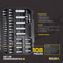 SET DE HERRAMIENTAS B2 (108 PIEZAS)