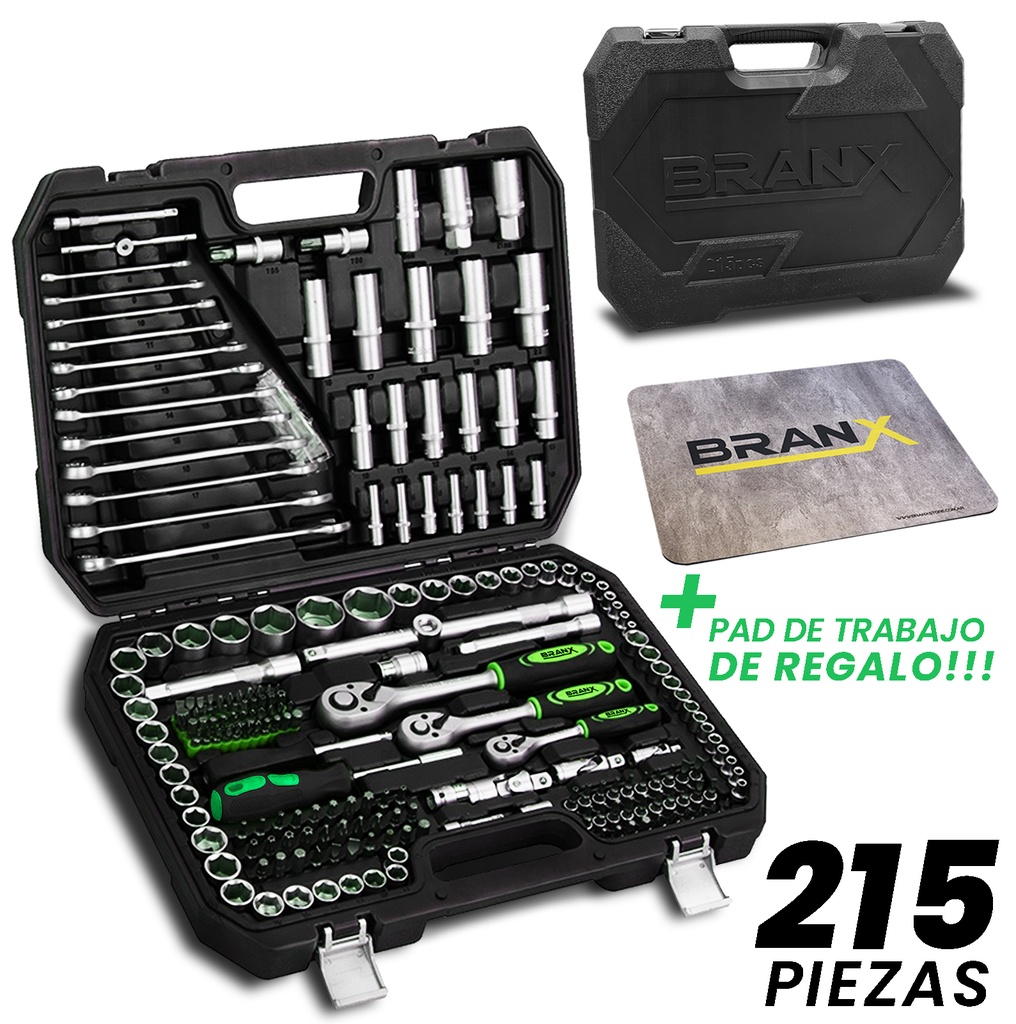 SET DE HERRAMIENTAS B6 (215 PIEZAS)
