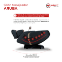 SILLON MASAJEADOR ARUBA (MARRON)