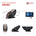 SILLON MASAJEADOR ARUBA (MARRON)