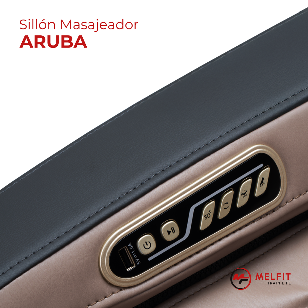 SILLON MASAJEADOR ARUBA (MARRON)
