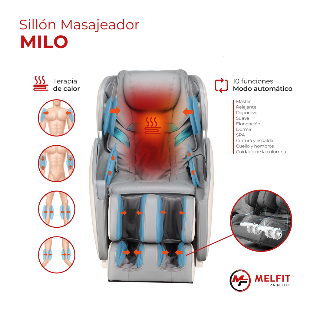 SILLON MASAJEADOR MILO