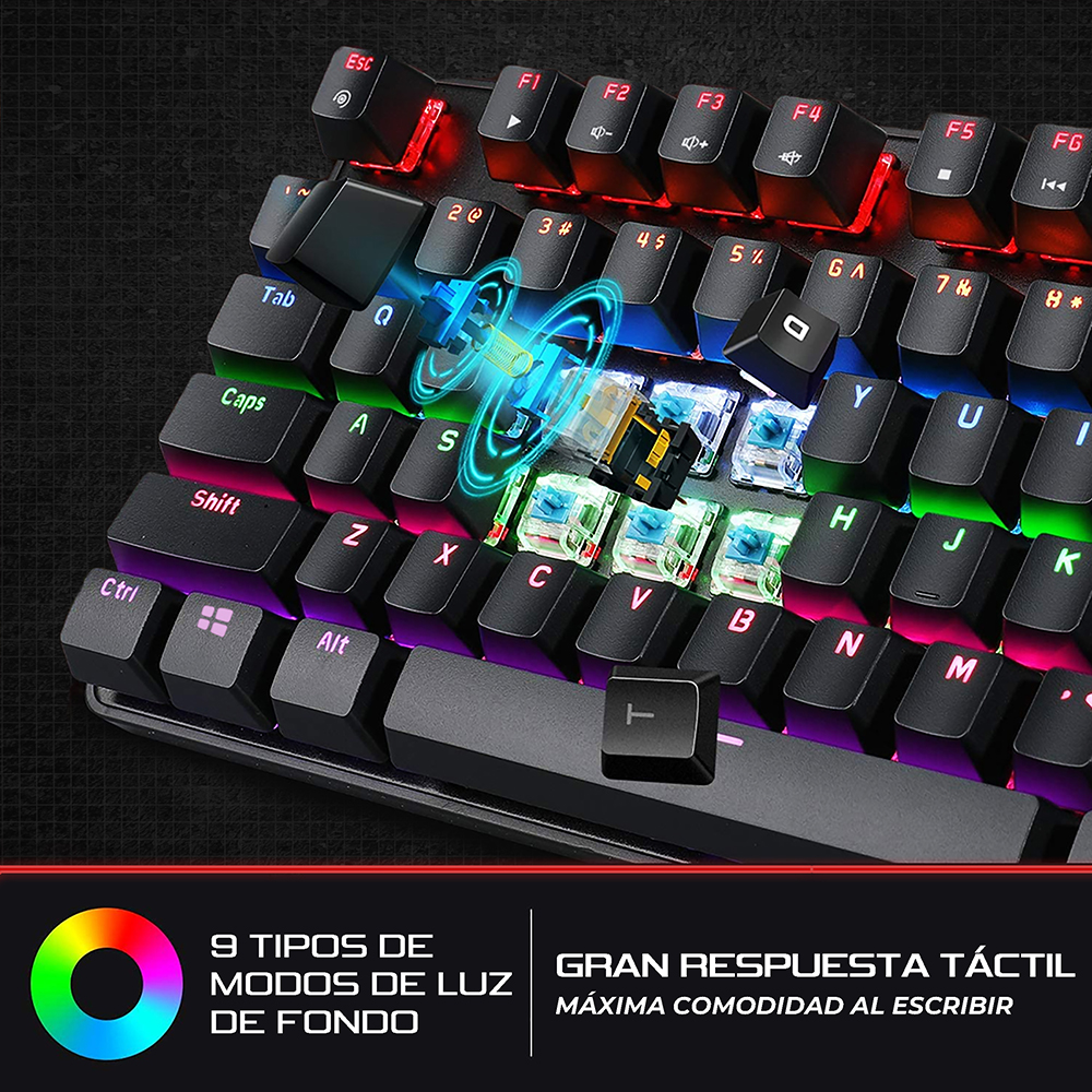 TECLADO GAMER ESCORPIO 500