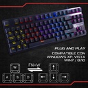 TECLADO GAMER ESCORPIO 500
