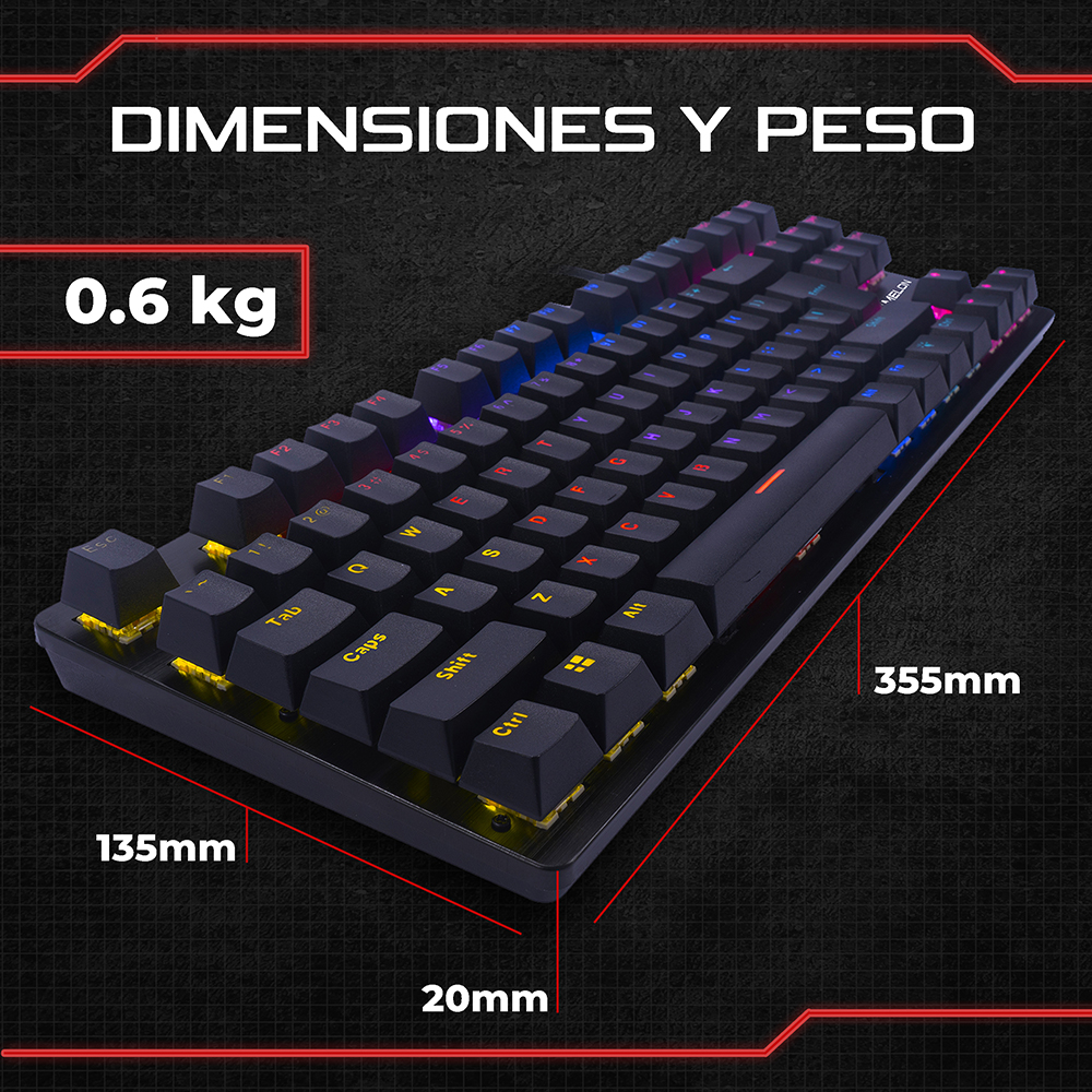 TECLADO GAMER ESCORPIO 500