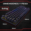 TECLADO GAMER ESCORPIO 500
