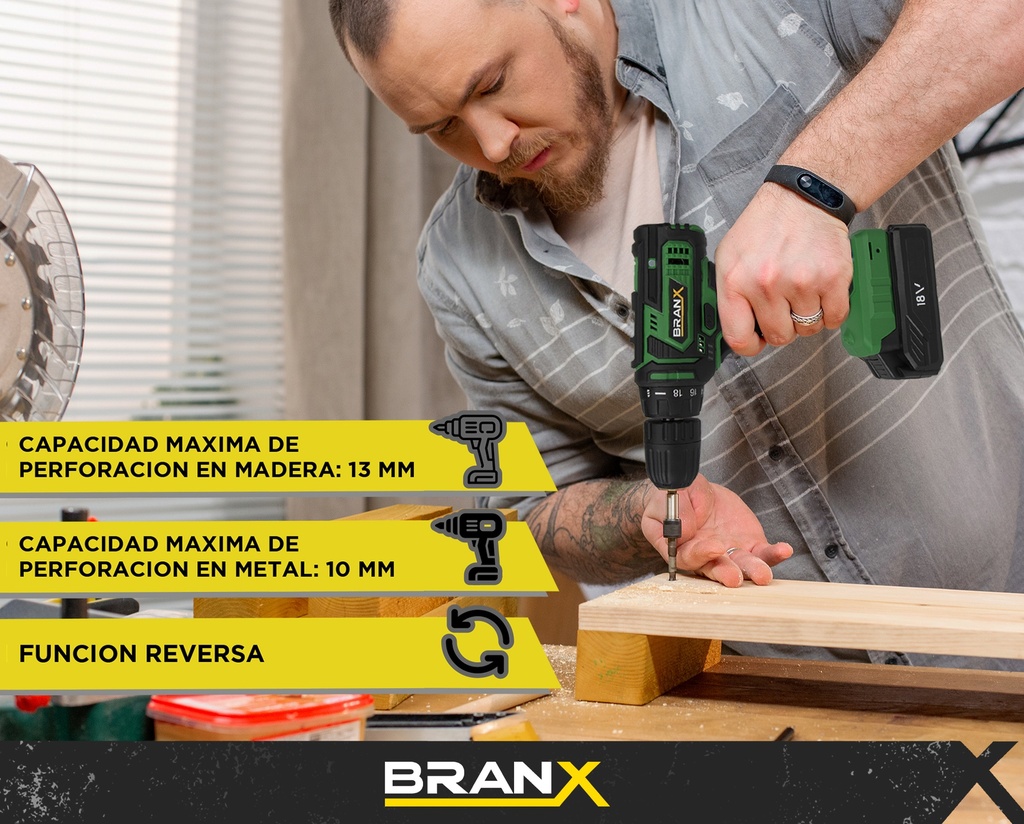 TALADRO INALAMBRICO BTCL18
