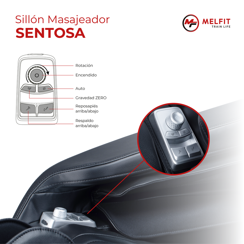 SILLON MASAJEADOR SENTOSA