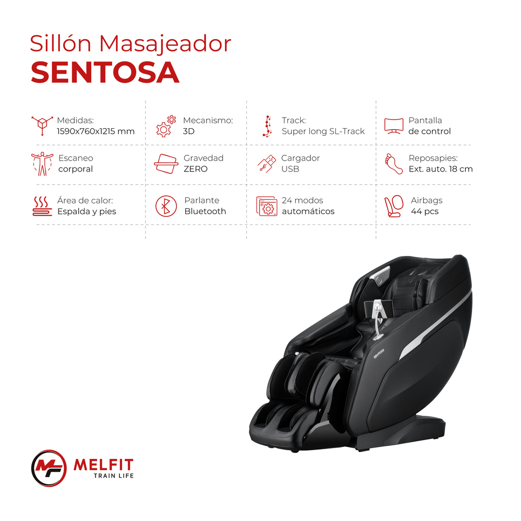 SILLON MASAJEADOR SENTOSA