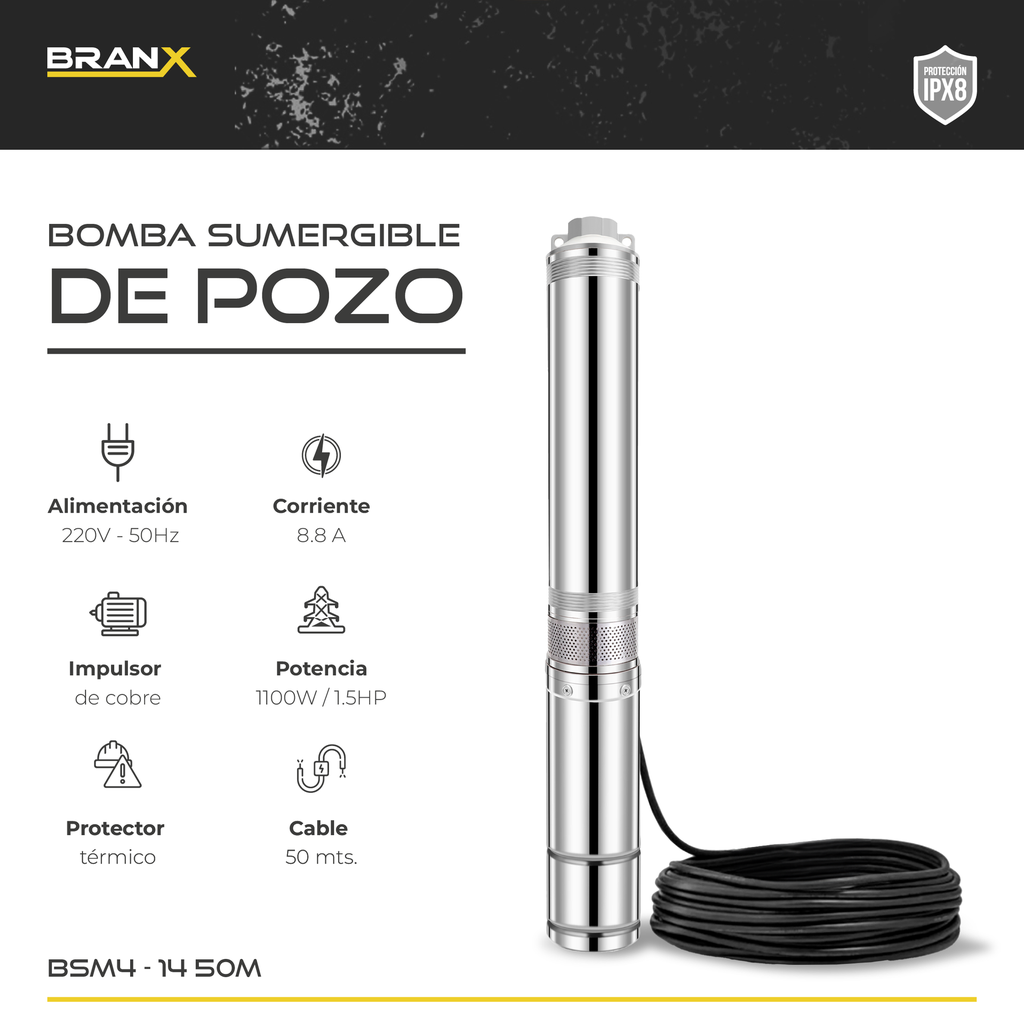 BOMBA SUMERGIBLE BSm4-14