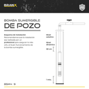 BOMBA SUMERGIBLE BSm4-9
