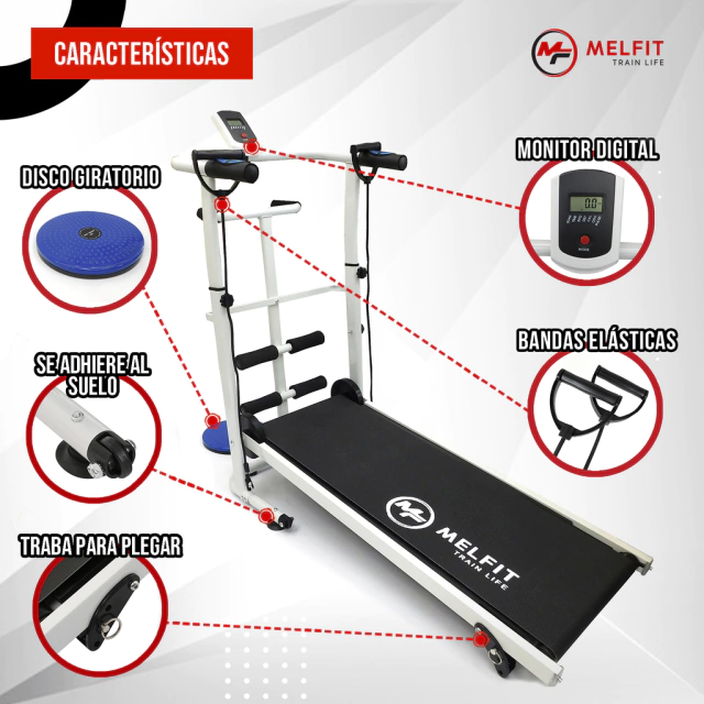CINTA CAMINADORA MANUAL FM100