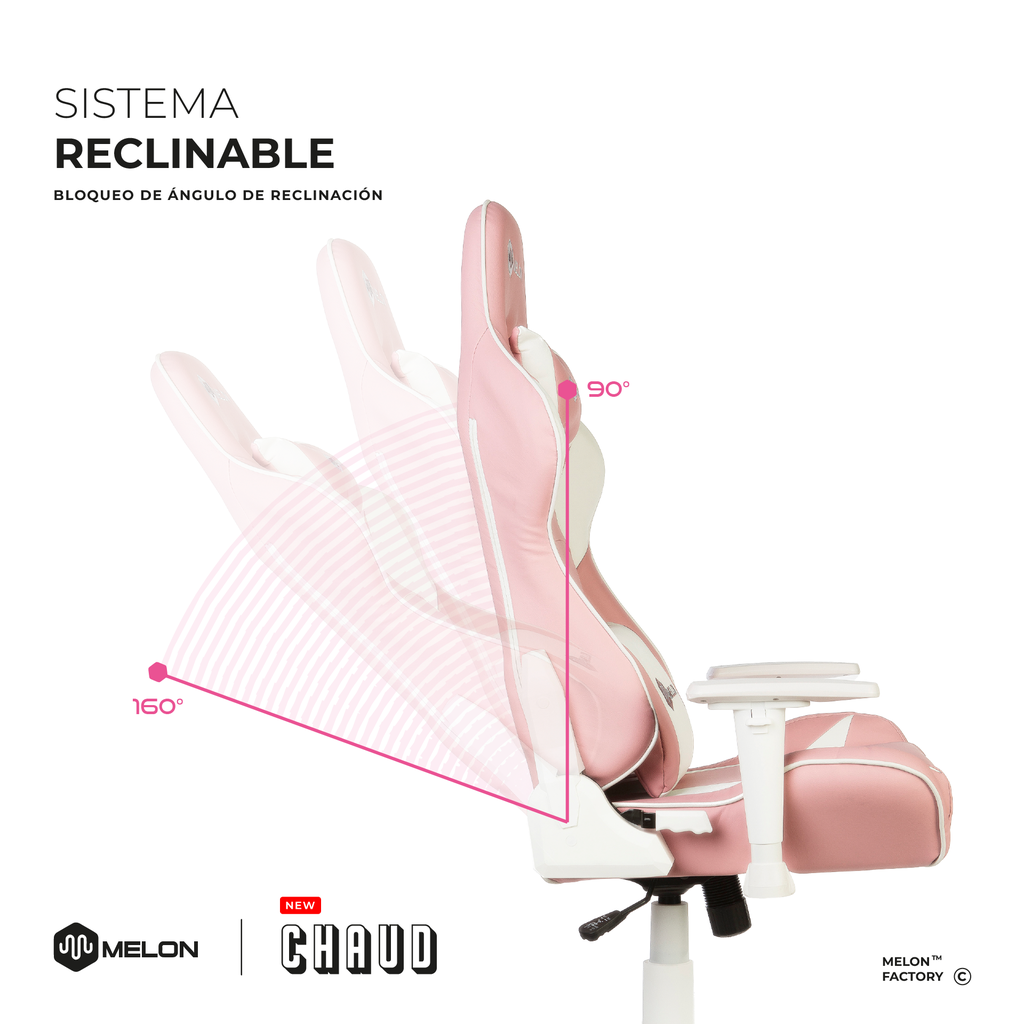 SILLA GAMER 8803 PINK