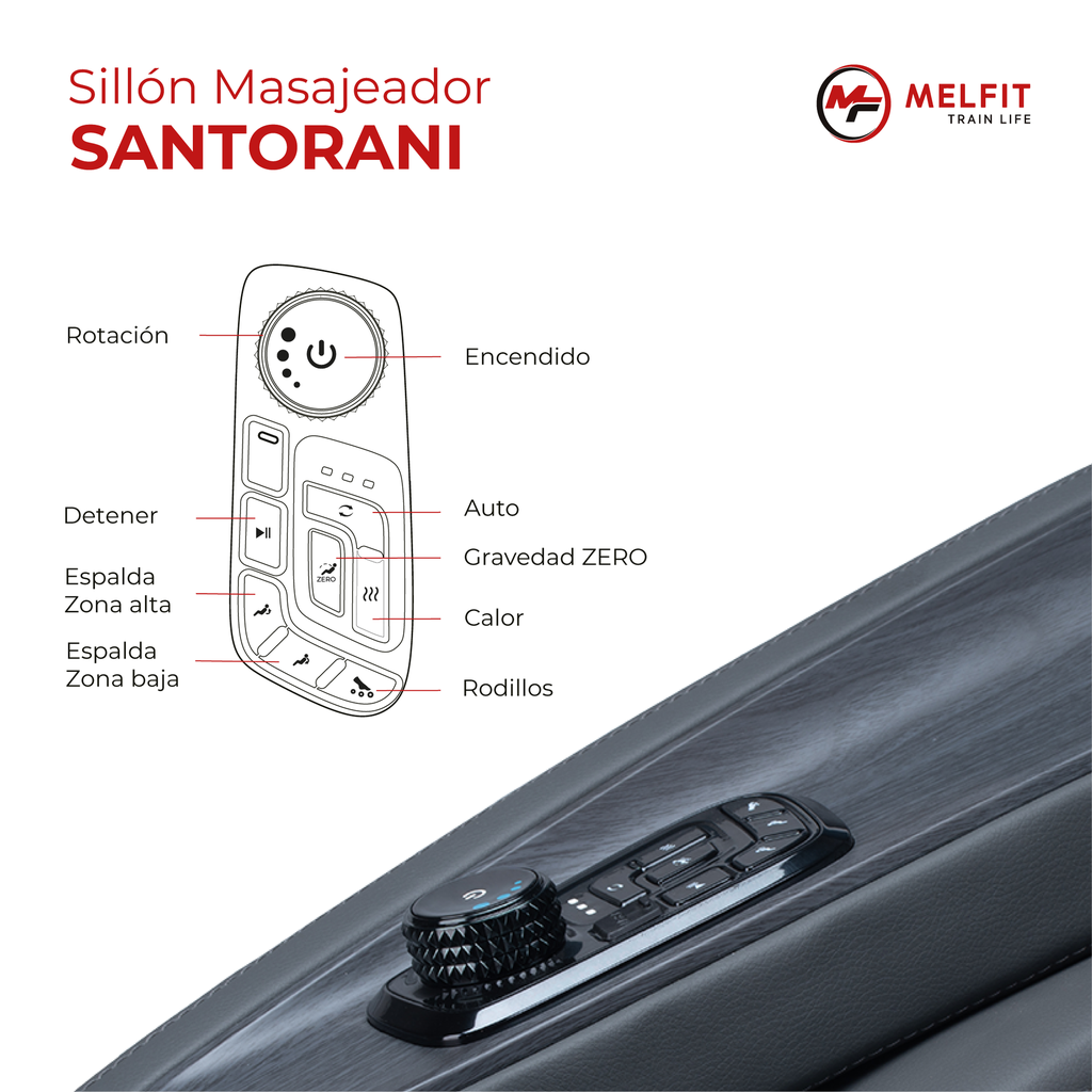 SILLON MASAJEADOR SANTORANI