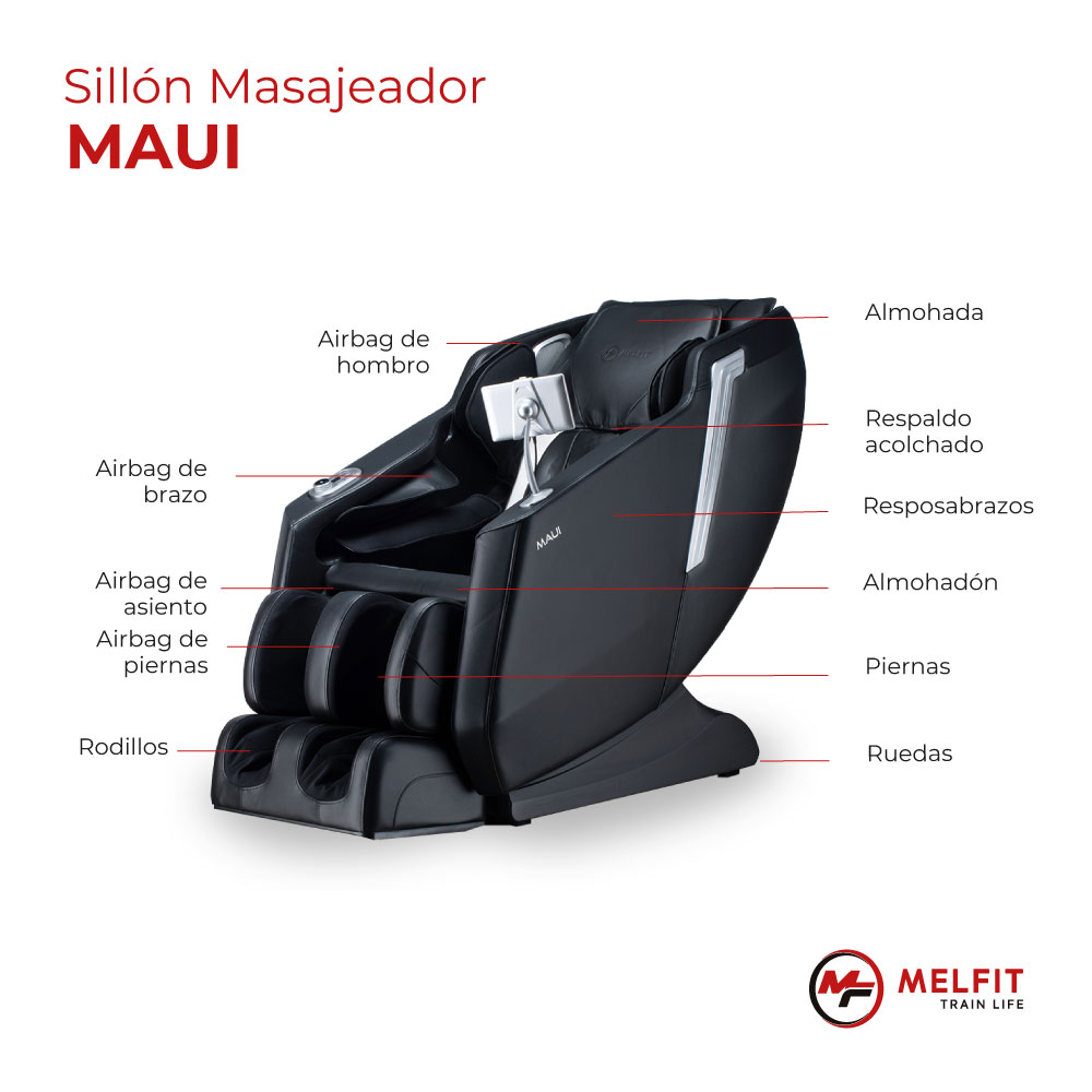 SILLON MASAJEADOR MAUI R665