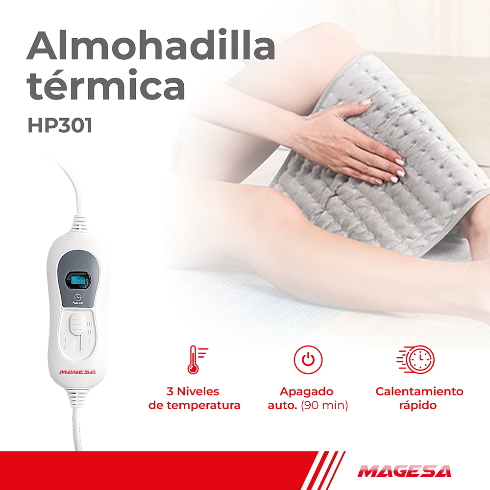 ALMOHADILLA TERMICA ESPALDA HP301