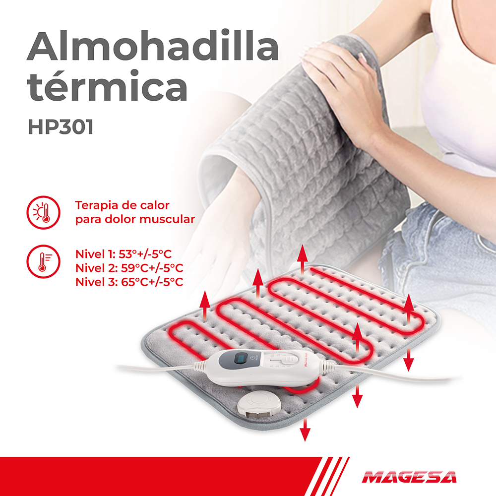 ALMOHADILLA TERMICA ESPALDA HP301