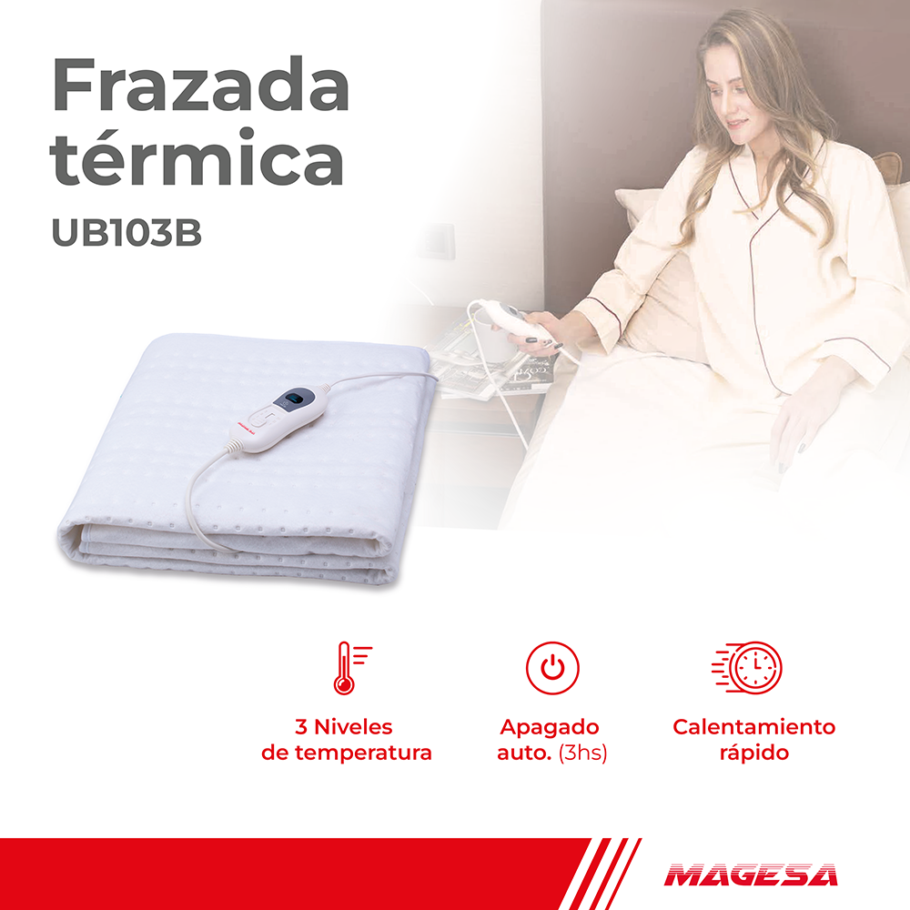 MANTA TERMICA 1 PLAZA UB103B