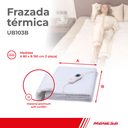 MANTA TERMICA 1 PLAZA UB103B