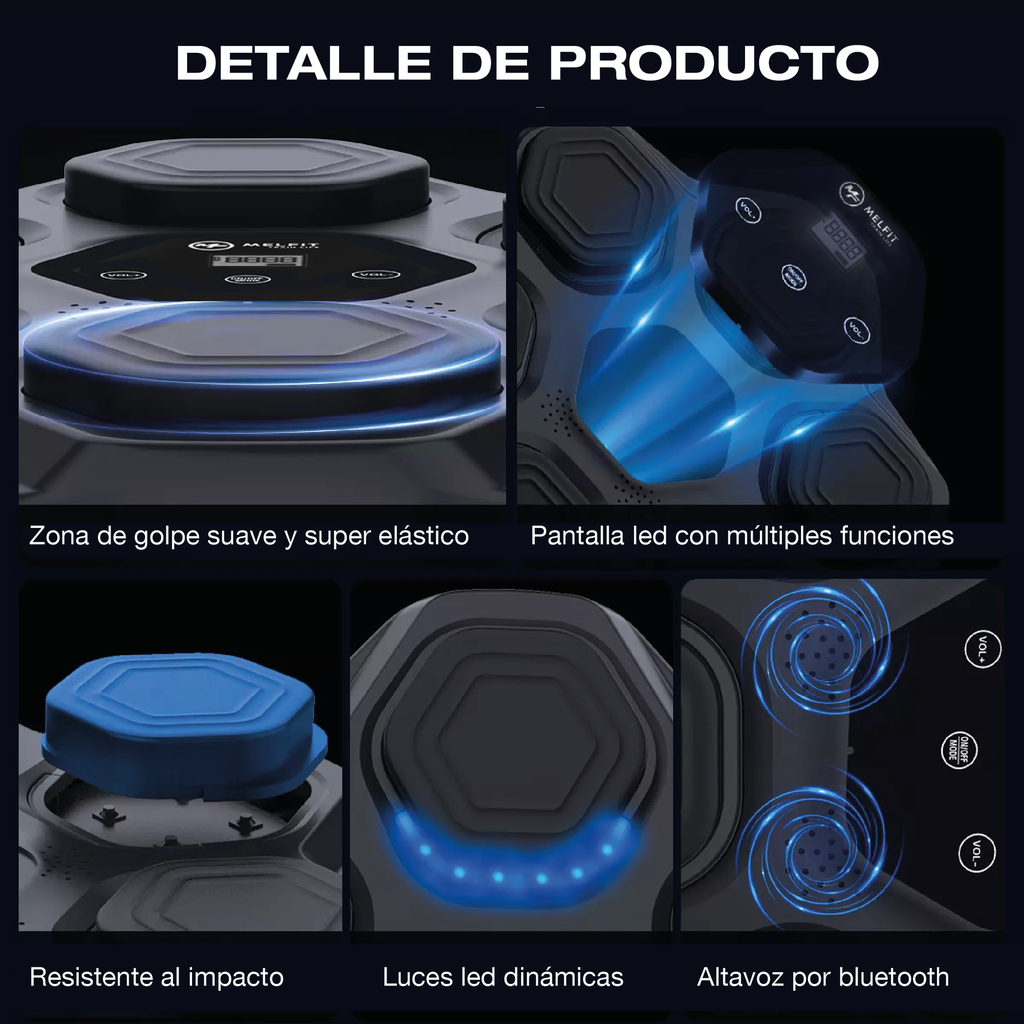 MAQ BOXEO MUSICAL BEAT BOX PRO