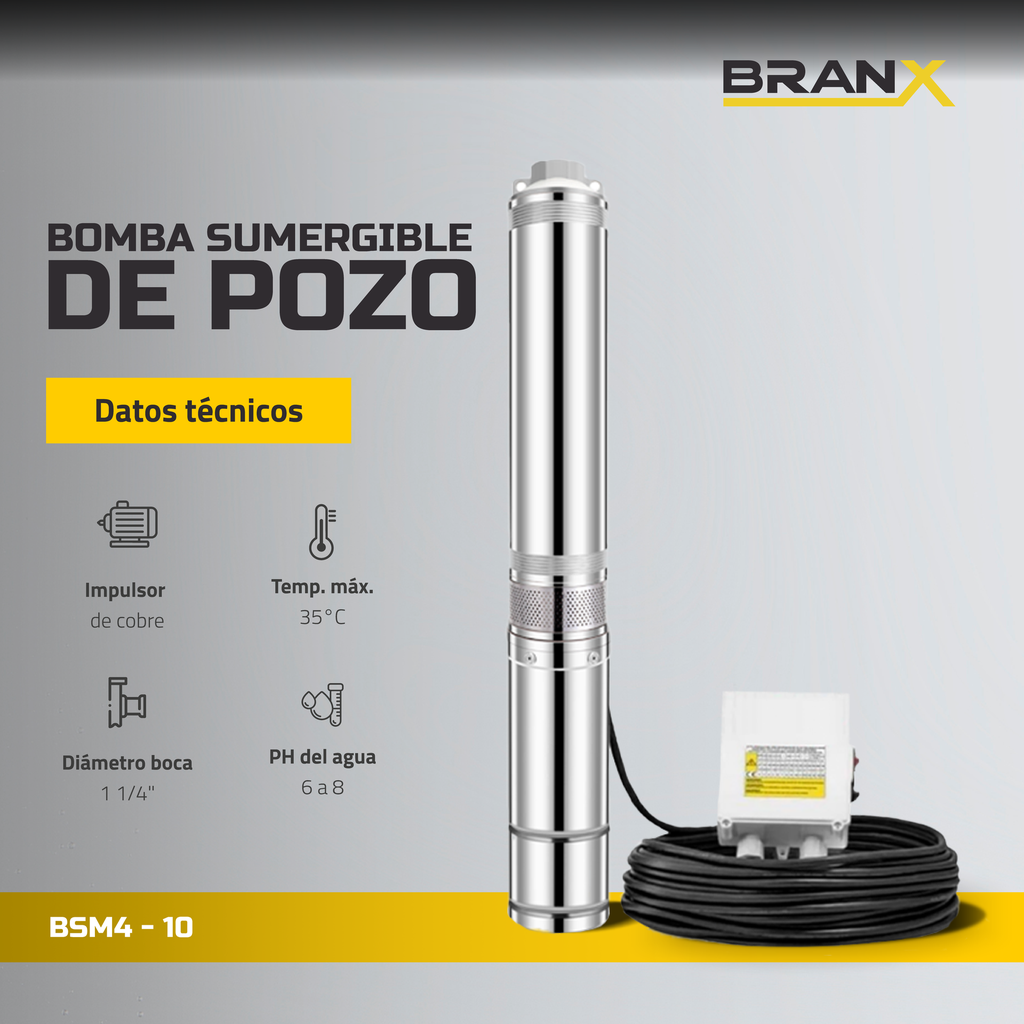 BOMBA SUMERGIBLE BSm4-10