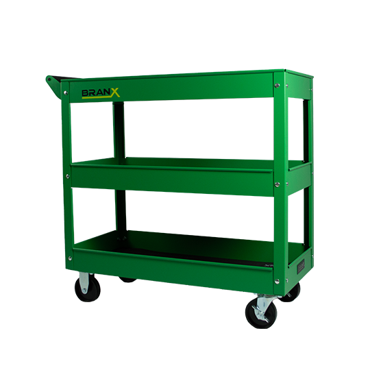 CARRO HERRAM 3 ESTANTES BRANX