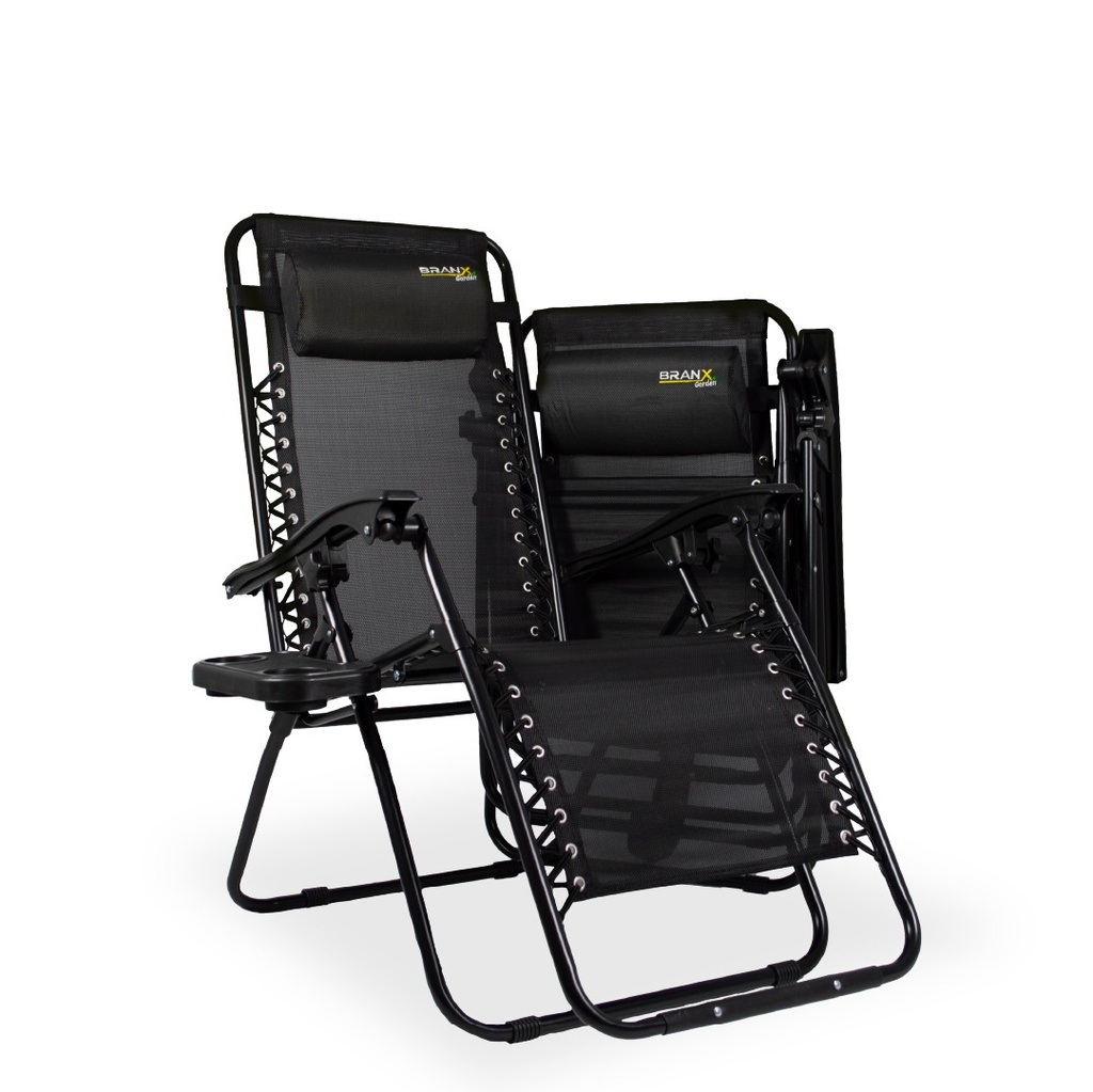 [BRNX0060] SILLA C/MESA AUX BRANX (Negro)